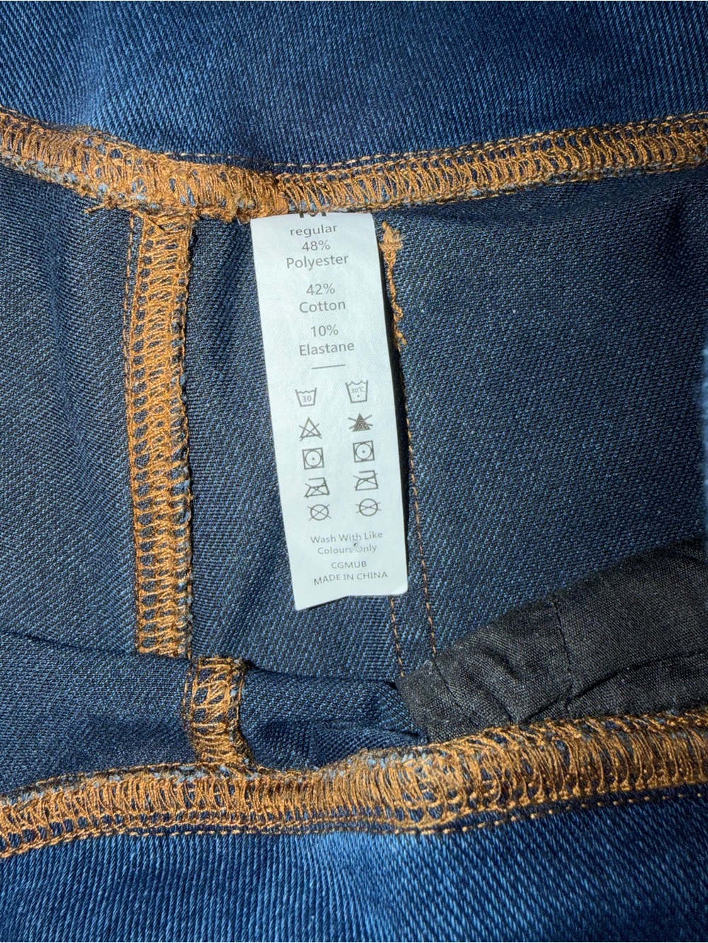 HALARA Medium Wash Blue Flare Pull-On Jeans - Picture 6 of 6